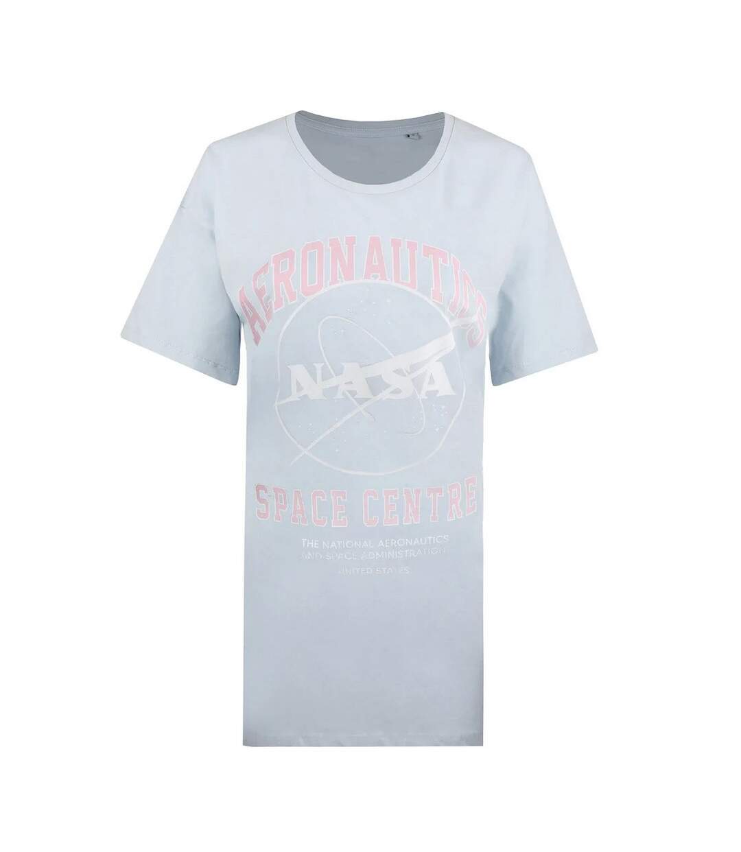 NASA - Haut de pyjama SPACE CENTRE - Femme (Bleu ciel) - UTTV191