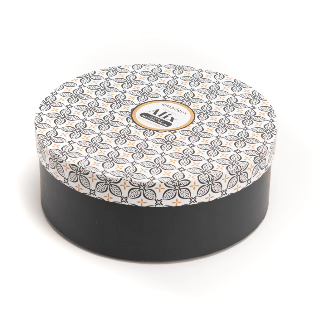 Coffret 6 assiettes creuses Alix Amadeus