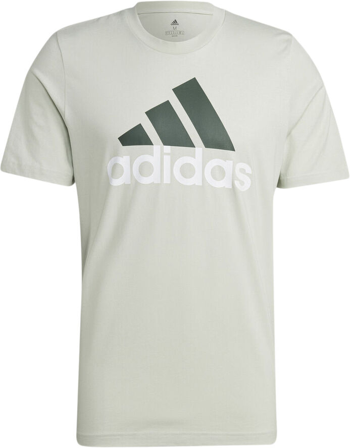 adidas Essentials Big Logo T-shirt Hvid