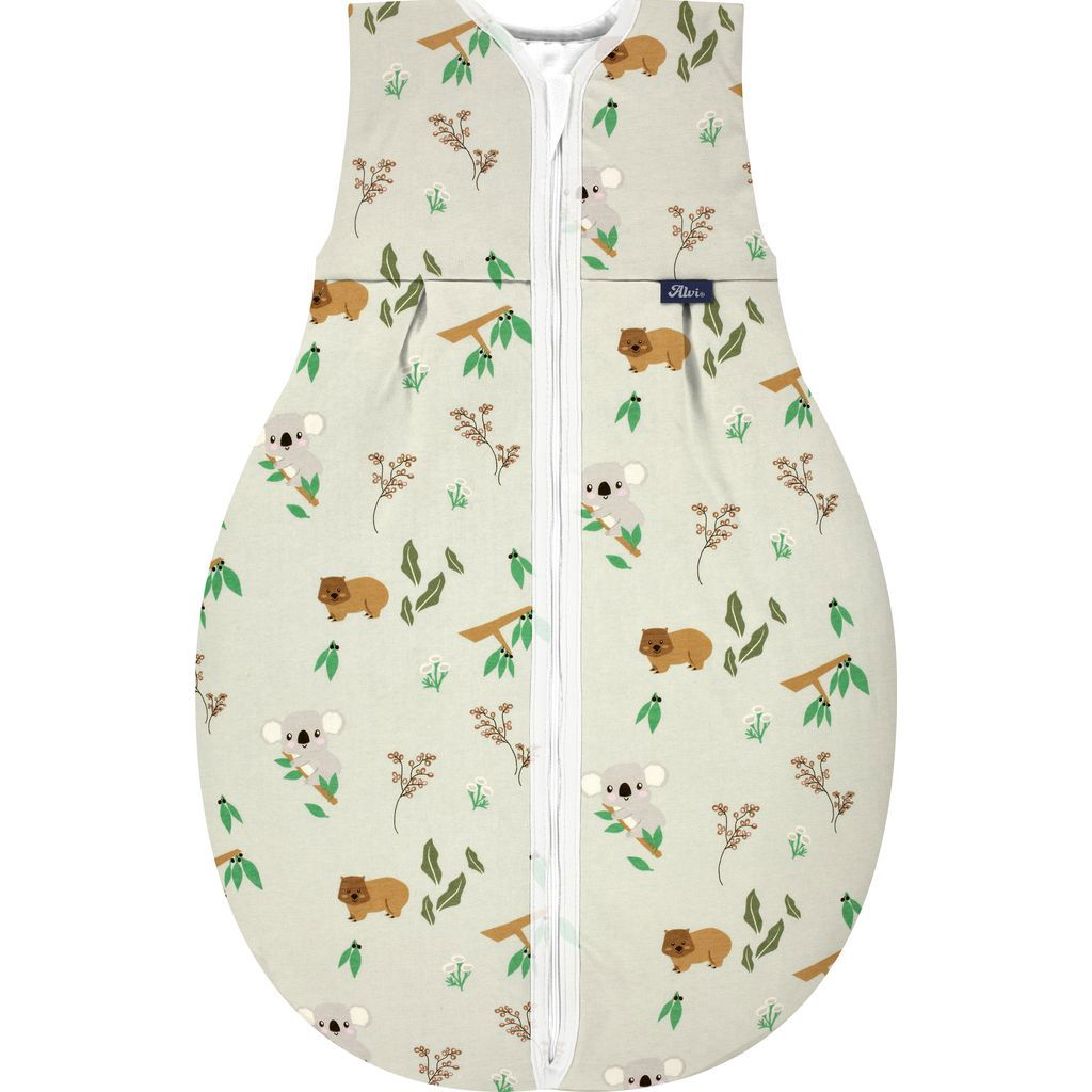 AlviAlvi   Kugelschlafsack Molton Organic 110 cm Koalas World