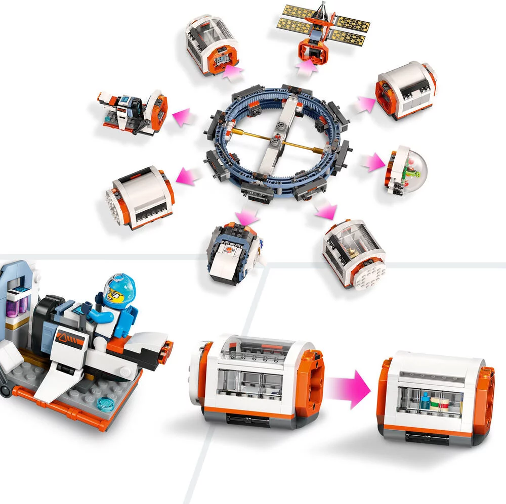 LEGO®CITY 60433 - LA STATION SPATIALE MODULAIRE