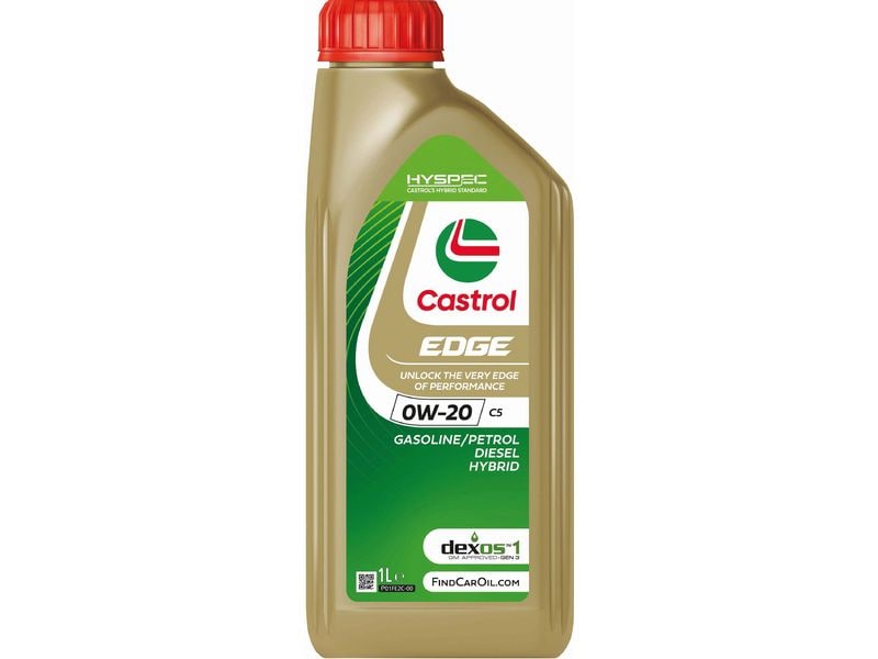 Castrol Motorenöl EDGE 0W-20 C5, 1 l Motorenöl für moderne Motoren