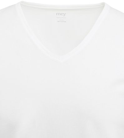 Mey V-hals Dry Cotton T-shirt Wit 46007 kopen
