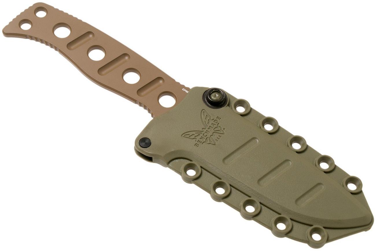 Benchmade 375FE-1 Flat Earth, Sibert Adamas vaststaand mes, Shane Sibert design