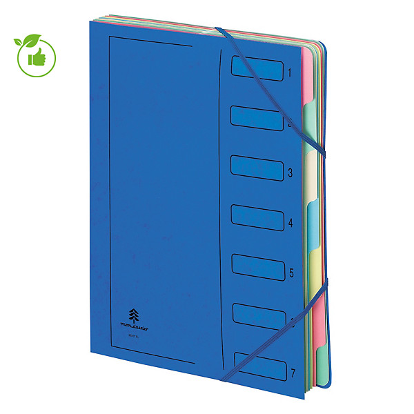 2 trieurs 7 touches à élastiques 1er prix coloris selon arrivage, le lot