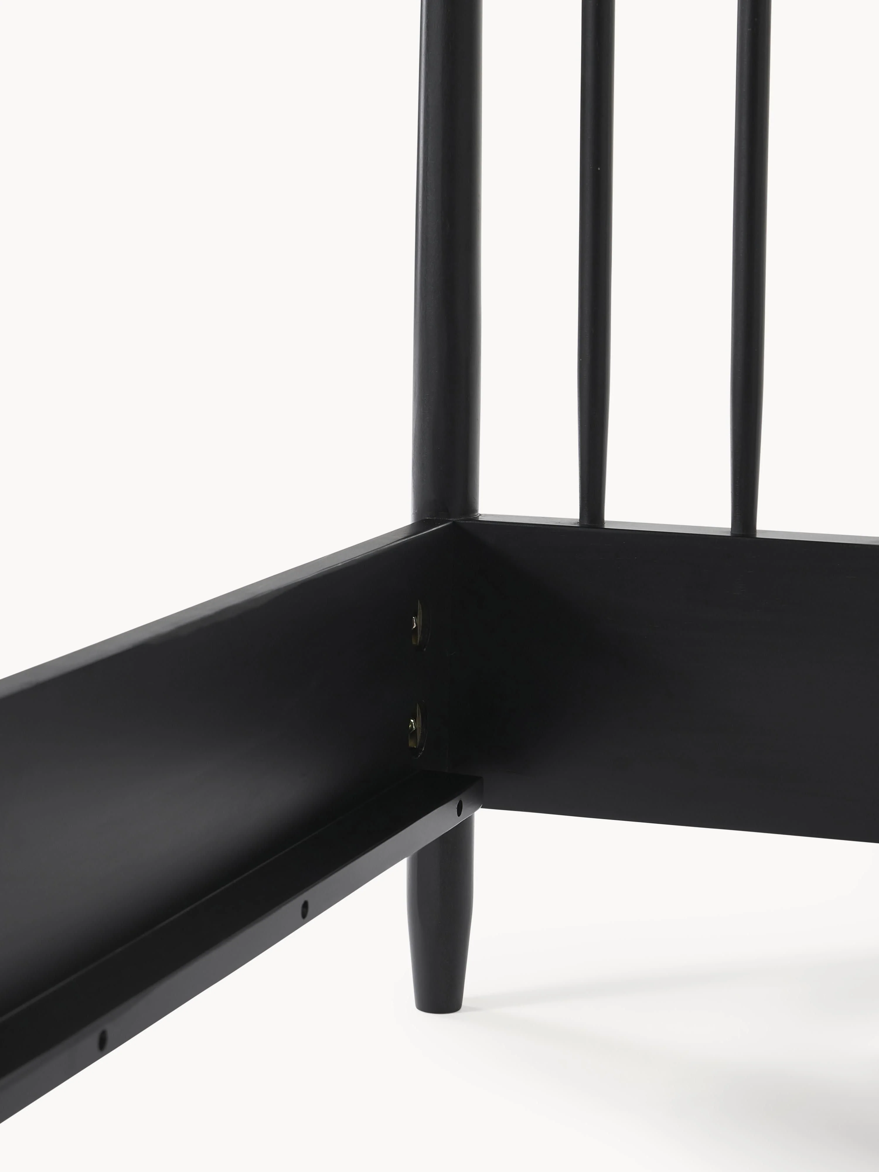 Houten bed Windsor met hoofdeinde van grenenhout