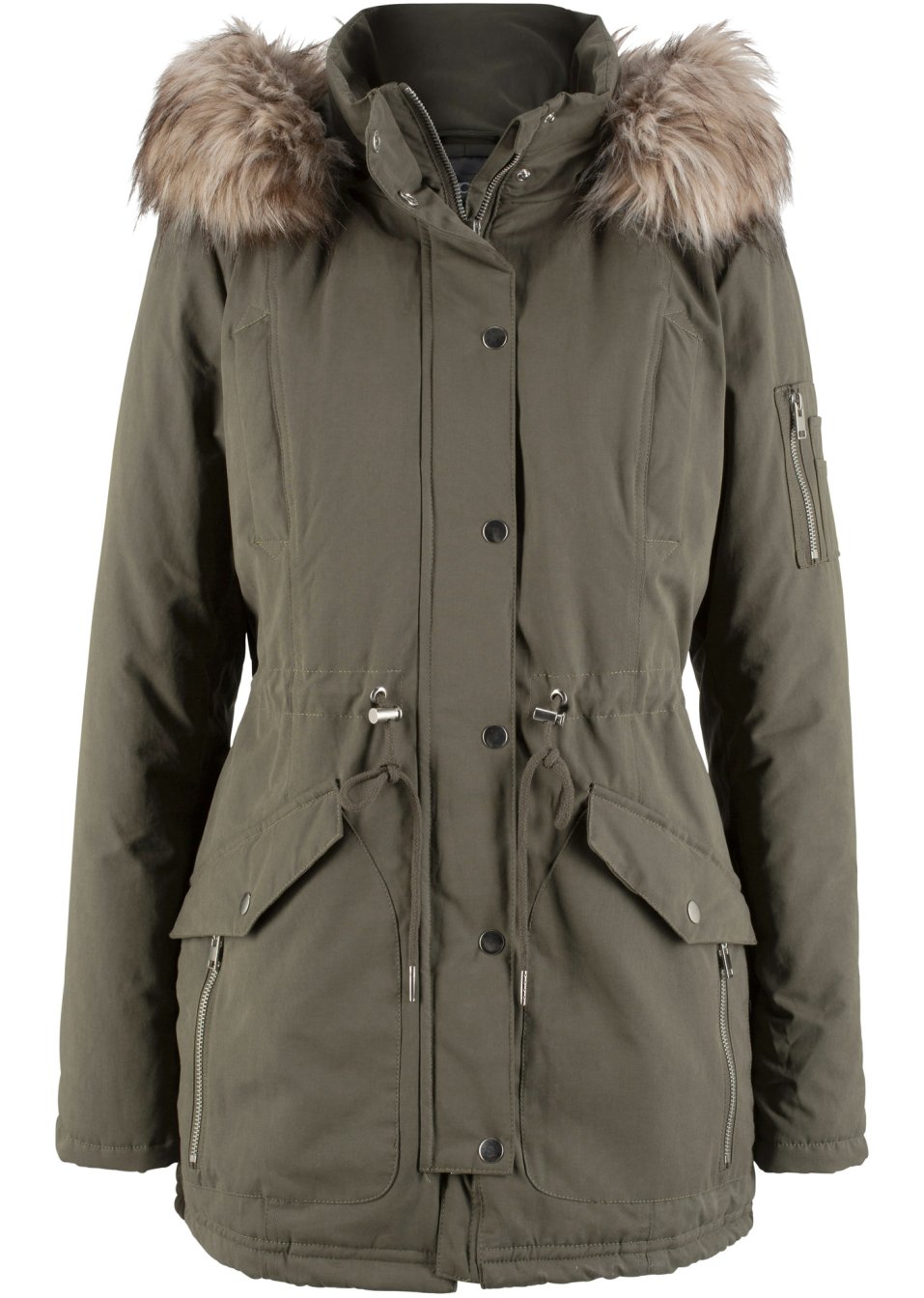 Parka chaude, doublée