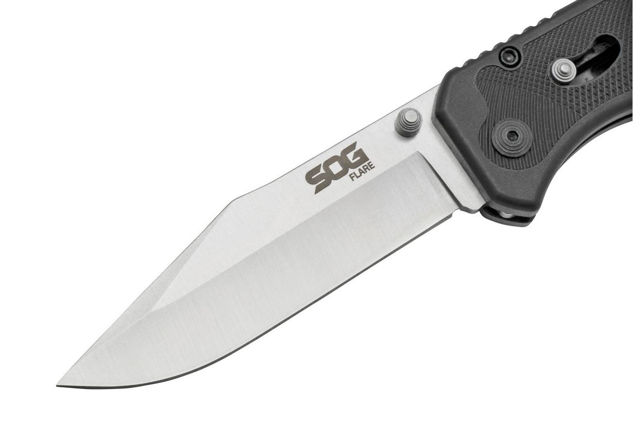 SOG Flare, Satin, Straight FLA1001-CP zakmes