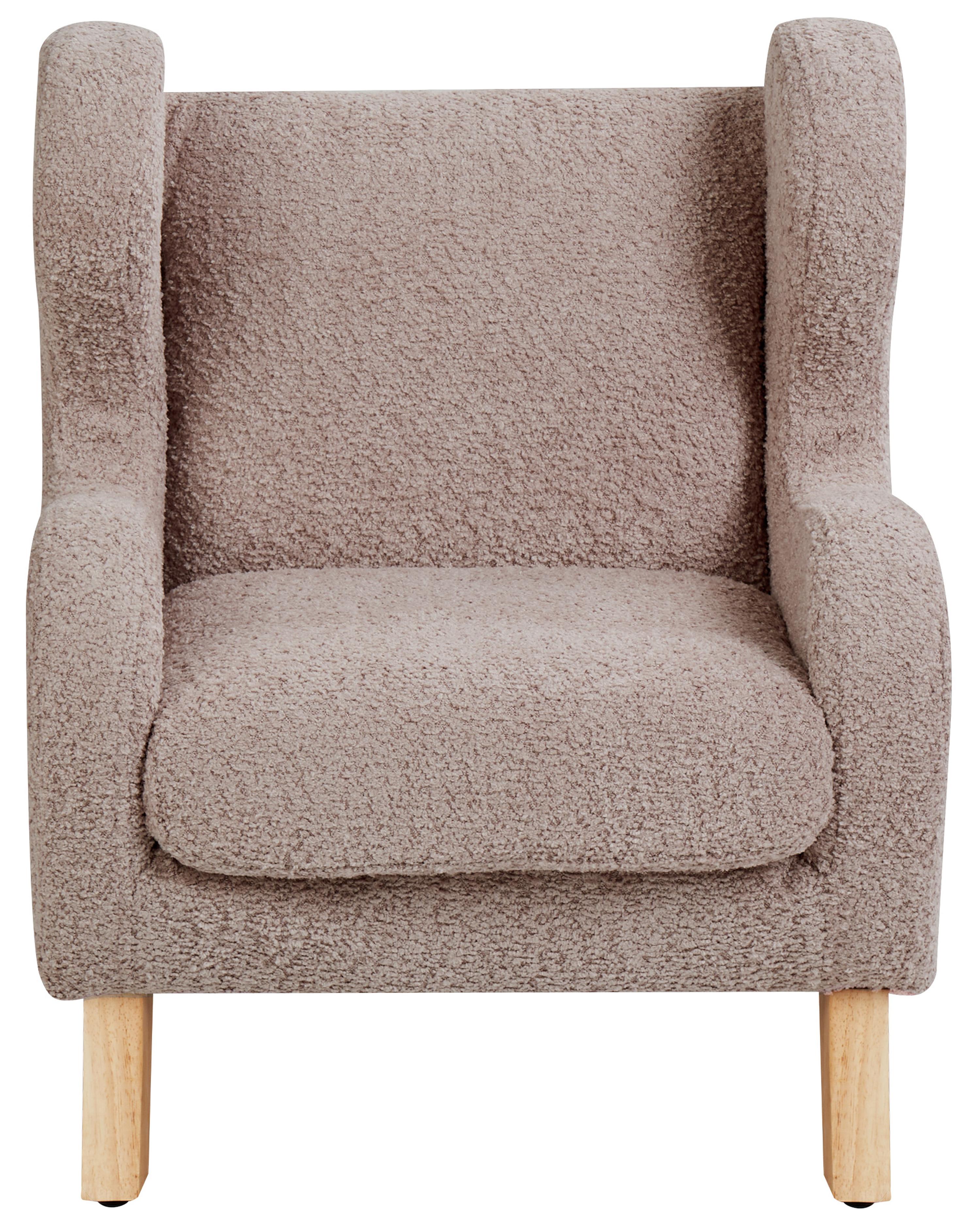 Kinderfauteuil FARUM Bouclé Taupe