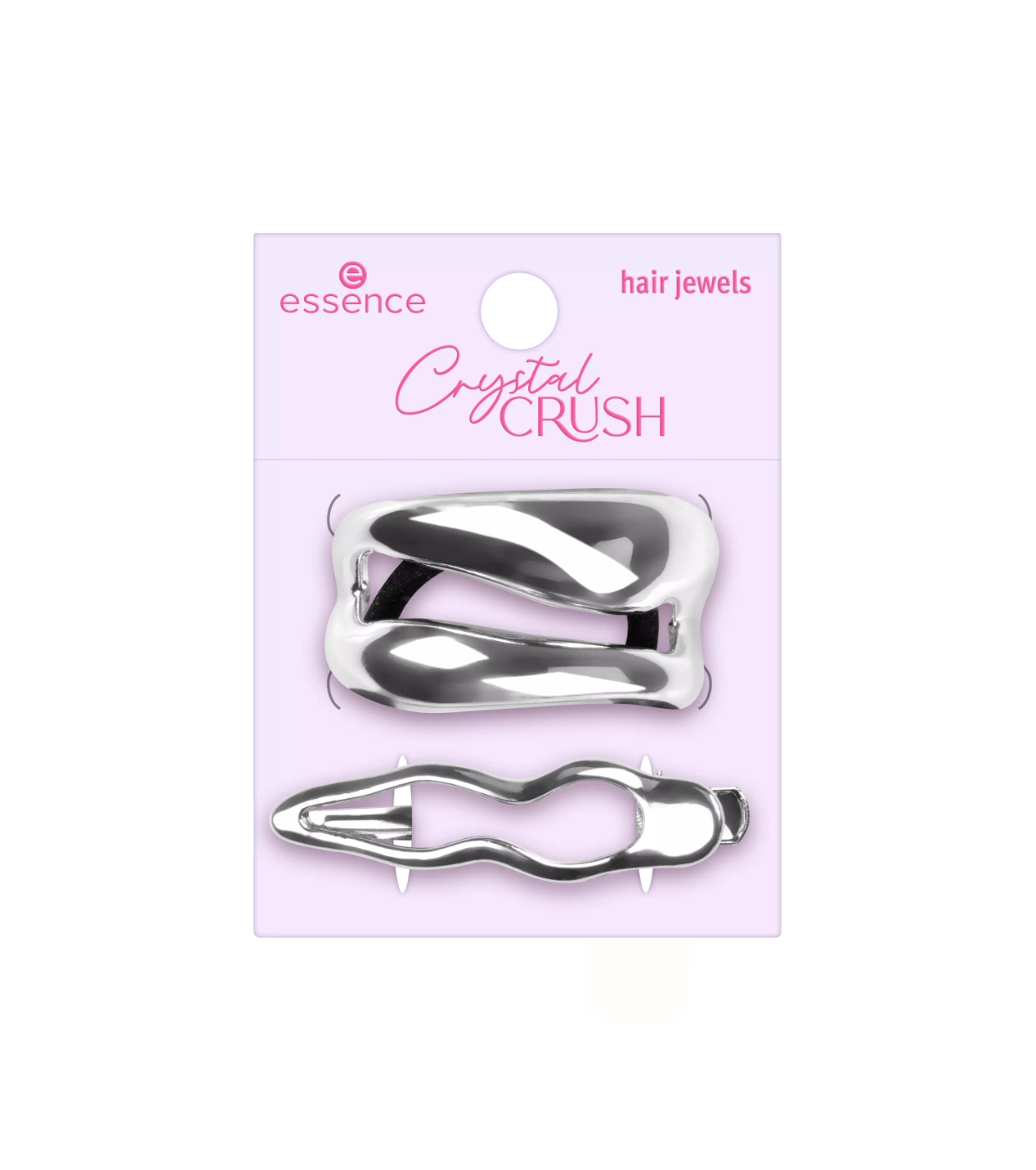 essence - *Crystal Crush* - Duo de Scrunchie e Presilha de Cabelo