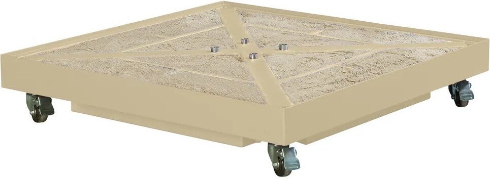 Platinum Sun & Shade parasolvoet Ceramica beige 26,4 kg 84 x 84 x 17 cm