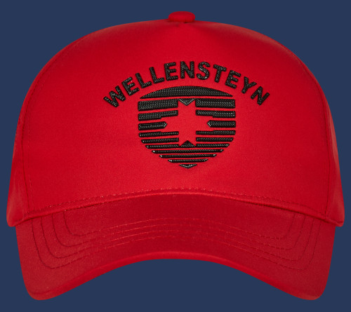 Stripe Cap MoSoDuHiTec, Red/Blackmetal