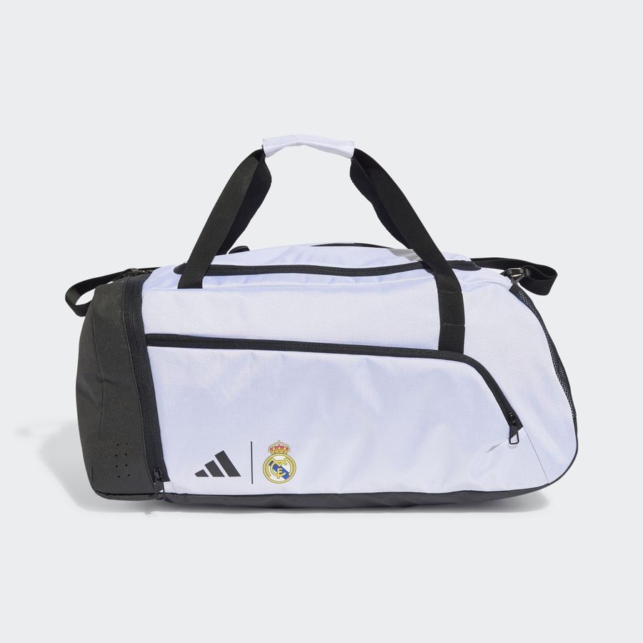 Real Madrid Duffel Sac - Blanc/Noir