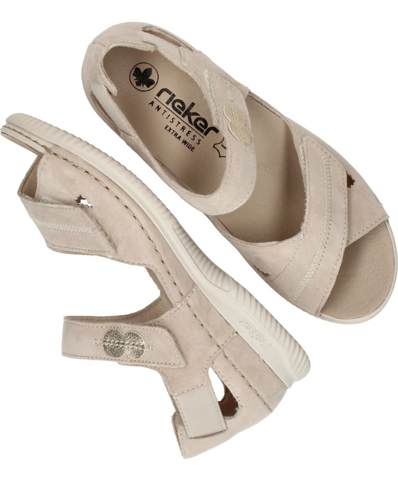 Rieker Sandalen Beige Dames