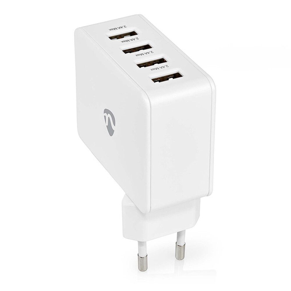 VEGGKONTAKT NEDIS 4XUSB-A
