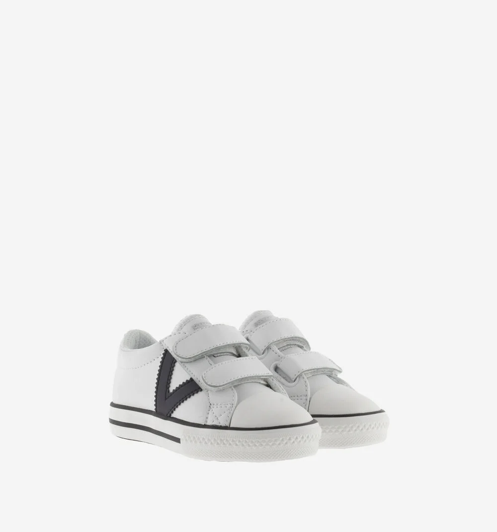 TRIBU CONTRAST FAUX LEATHER STRAPSBLANCO