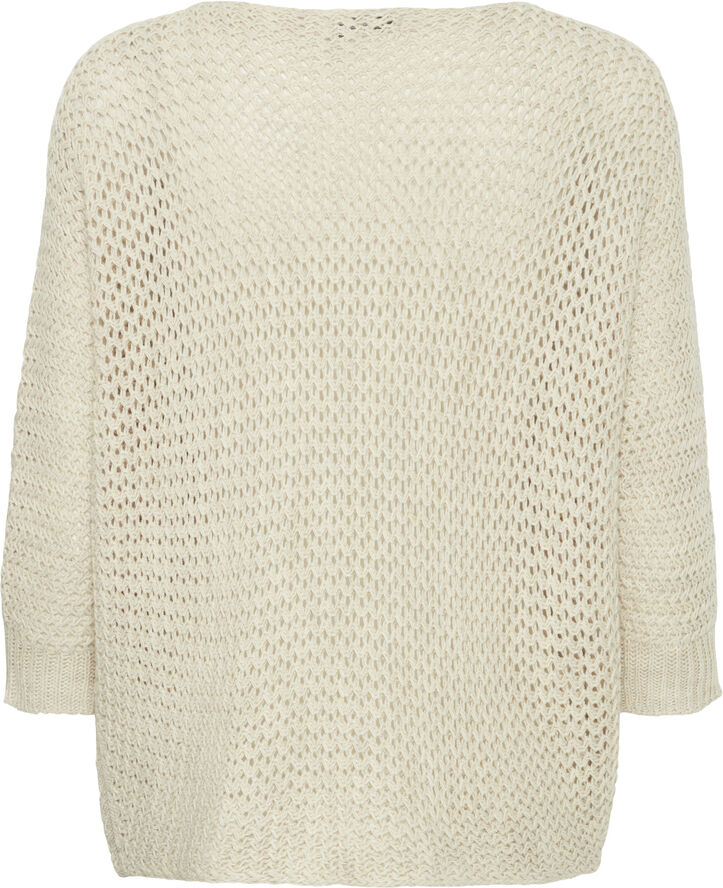 Sorbet SBCARLY KNIT BLOUSE Sandshell