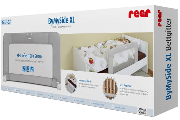 reer 45020 ByMySide XL Bettgitter, 150 cm