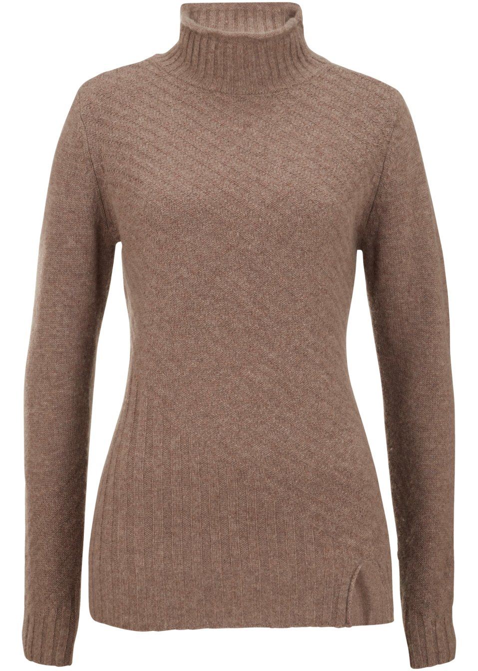 Pull col montant avec teneur en Good Cashmere Standard®