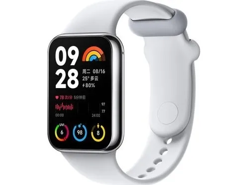 Xiaomi Smart Band 8 Pro - Aktivitetssporer med bånd - TPU - grå - håndledsstørrelse: 135-210 mm - display 1.74