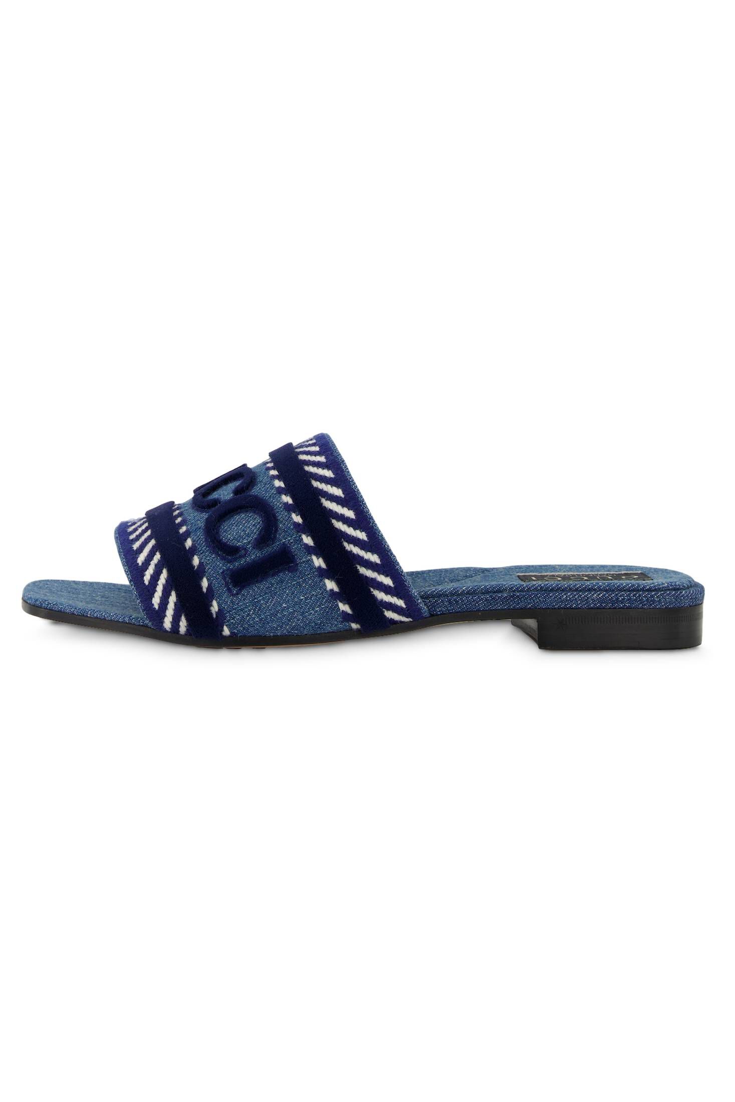 Gucci| Damen Pantoletten JANE SLIDE DENIM W/GUCCI