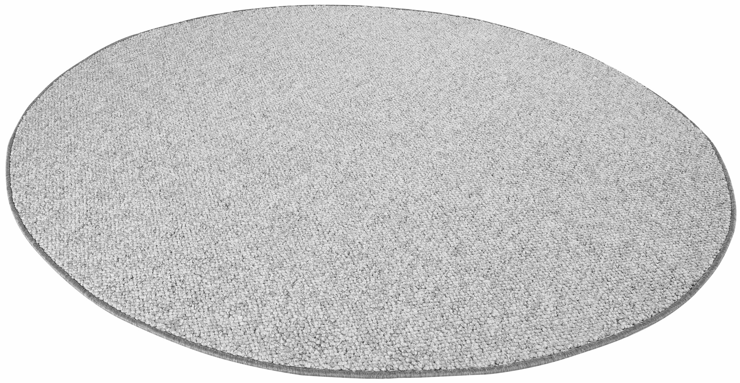 HANSE Home Teppich »Wolly 2« rund 12 mm Höhe Flachgewebe, Skandi, Woll-Optik, Esszimmer, Wohnzimmer, Flur