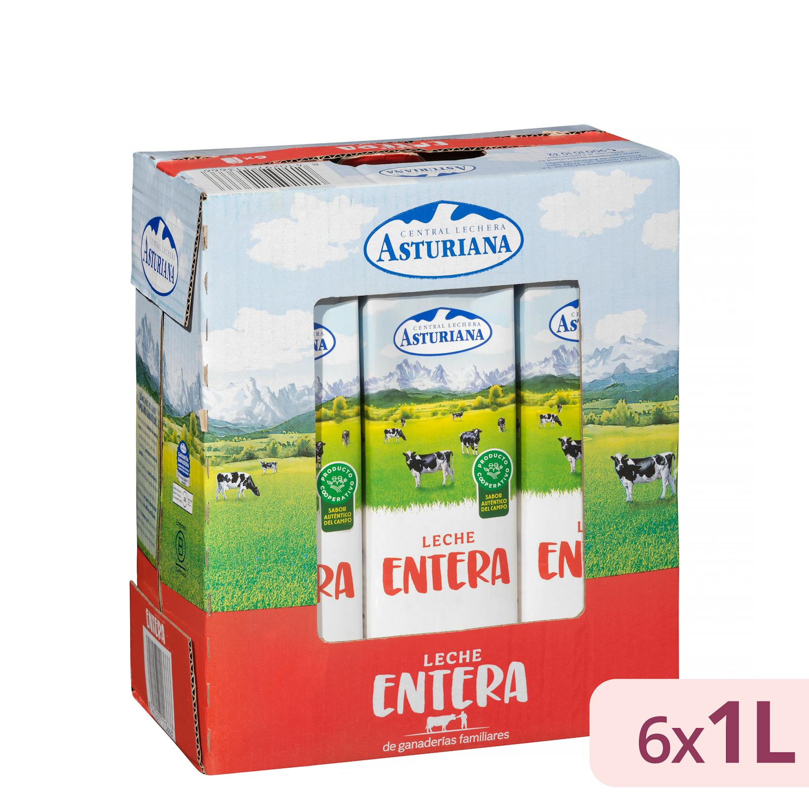 Lait entier asturien
