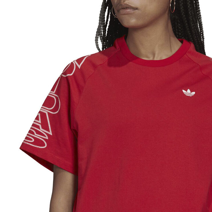 adidas LOOSE TEE Red