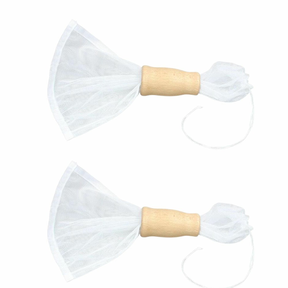 2 mousselines presse-fruits en nylon
