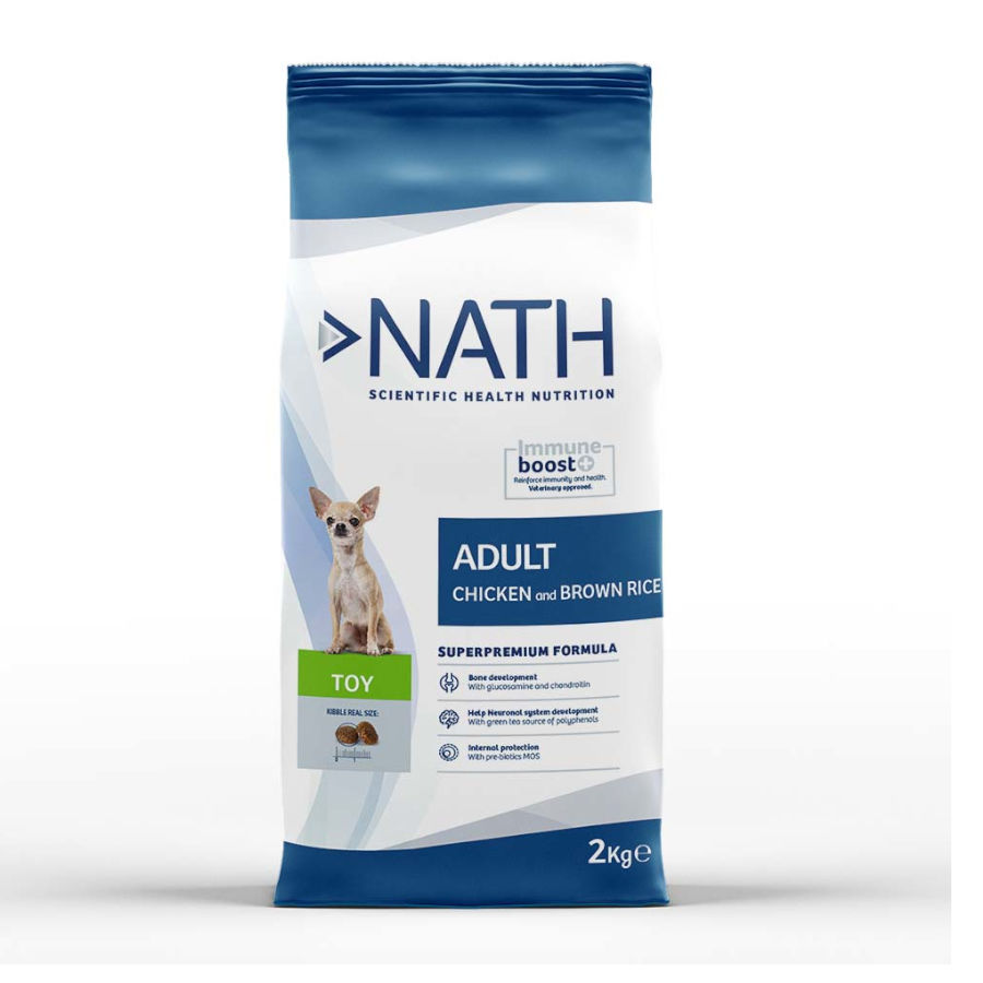 Ração para cães adultos Nath Adult Toy
