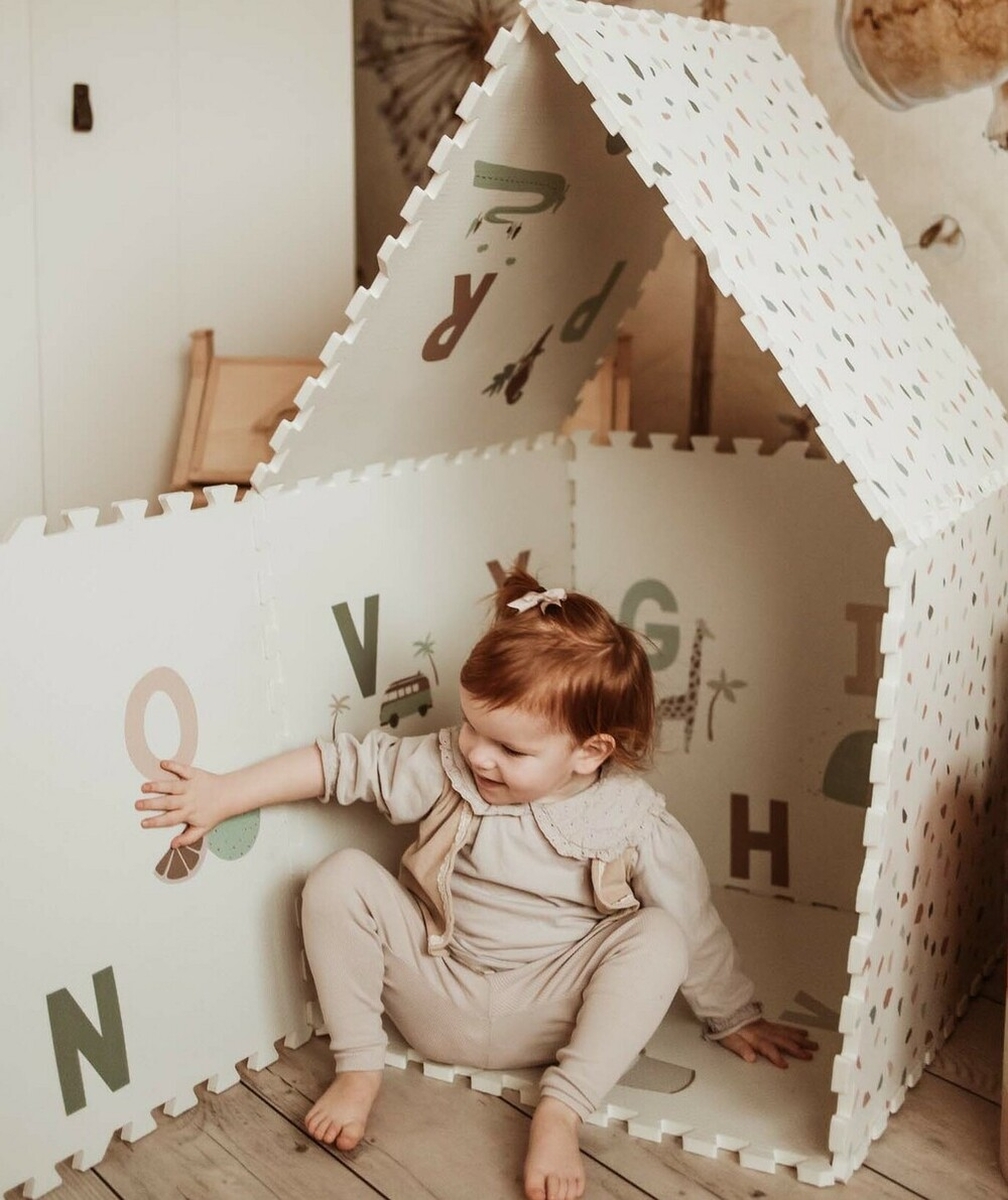 PLAY&GOTAPIS DE JEU ALPHABET PUZZLE