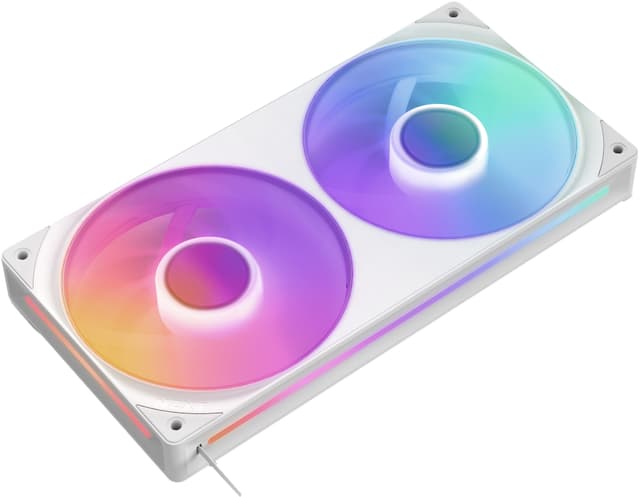 NZXT F240 RGB Core 240mm Unibody blæser (hvid)