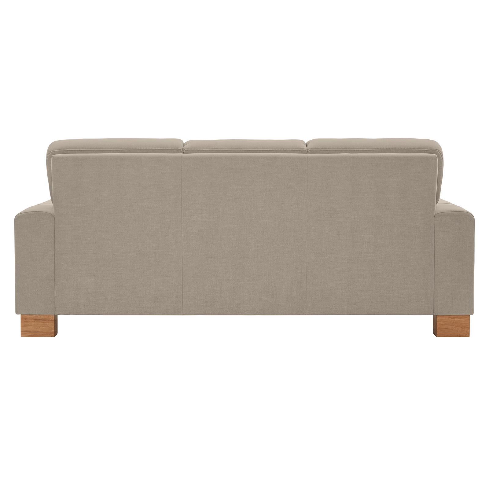 polsterpower 3-Sitzer-Sofa - Miro grau - Basismodell