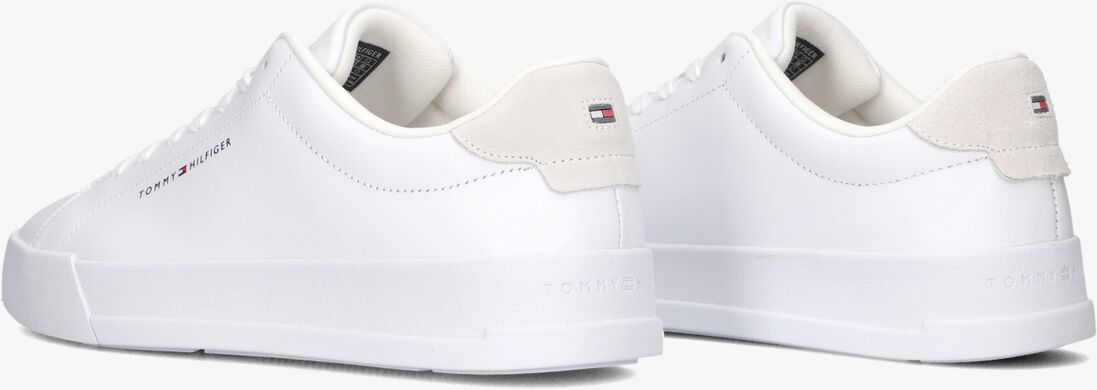 TOMMY HILFIGER witte tommy hilfiger lage sneakers tommy hilfiger court