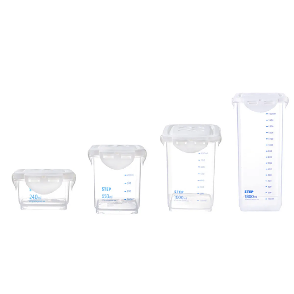 Réservoir de Stockage Alimentaire 4Pcs