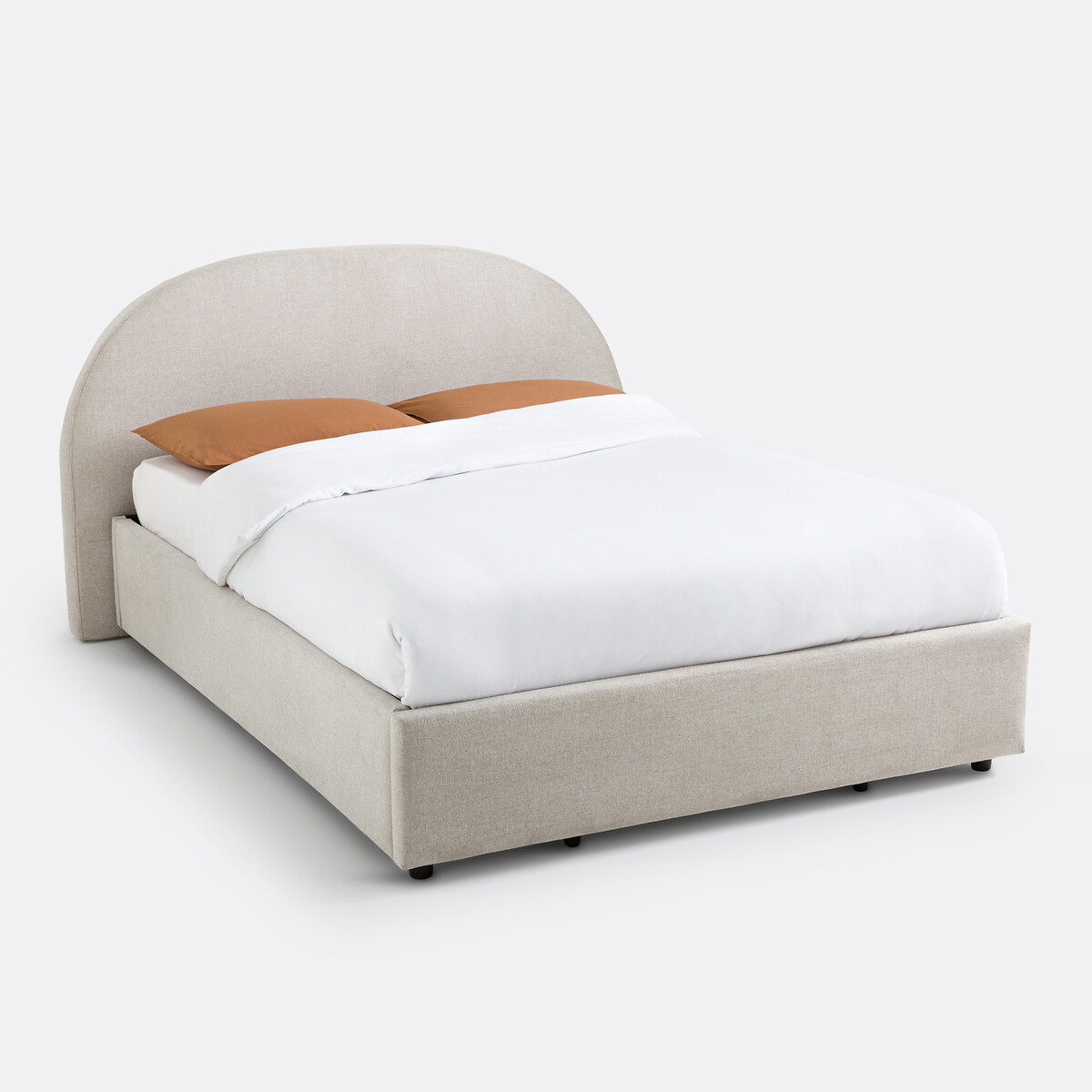 LA REDOUTE INTERIEURS<br>Cama baú com estrado de ripas rebatível, Papilla
