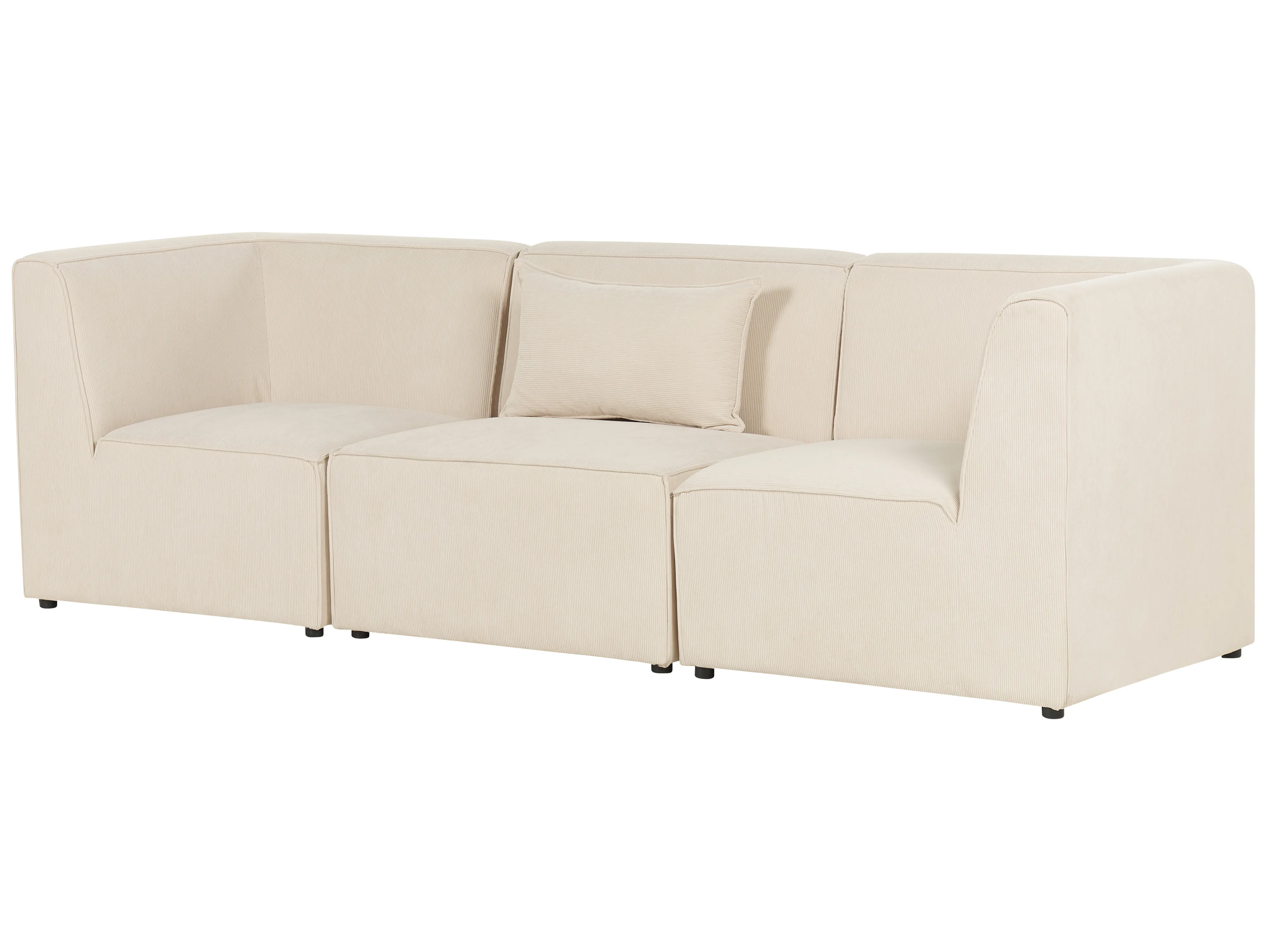 Modulaire bank 3-zits LEMVIG Corduroy Lichtbeige