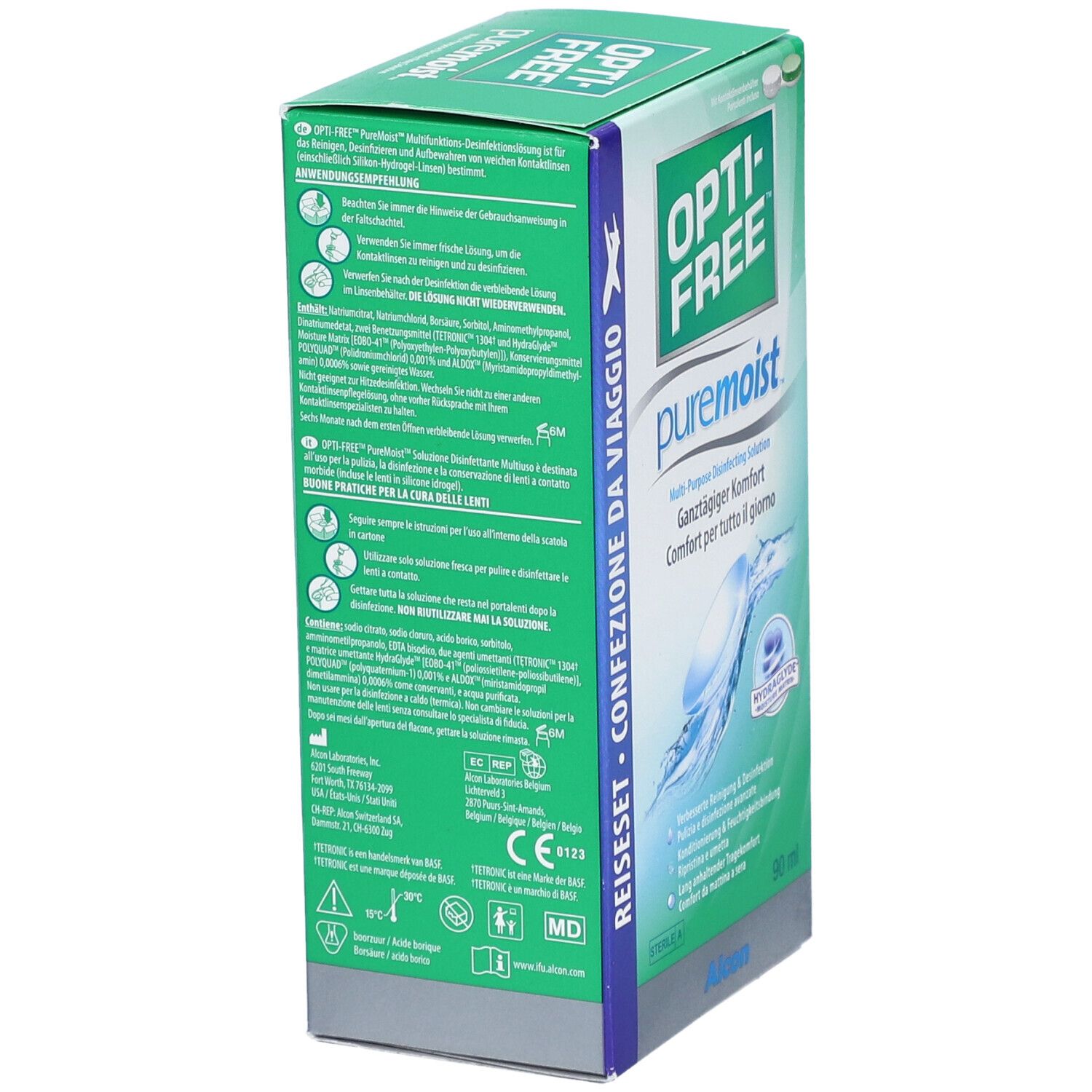 OPTI-FREE® Puremoist® Kontaktlinsenpflegemittel