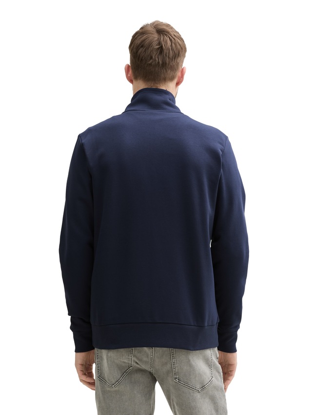 TOM TAILOR Sweatjacke , mit Logo Stickerei