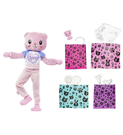 Barbie Puppe - Cutie Enthüllung - Cozy Niedlich Tee - Kuscheltie