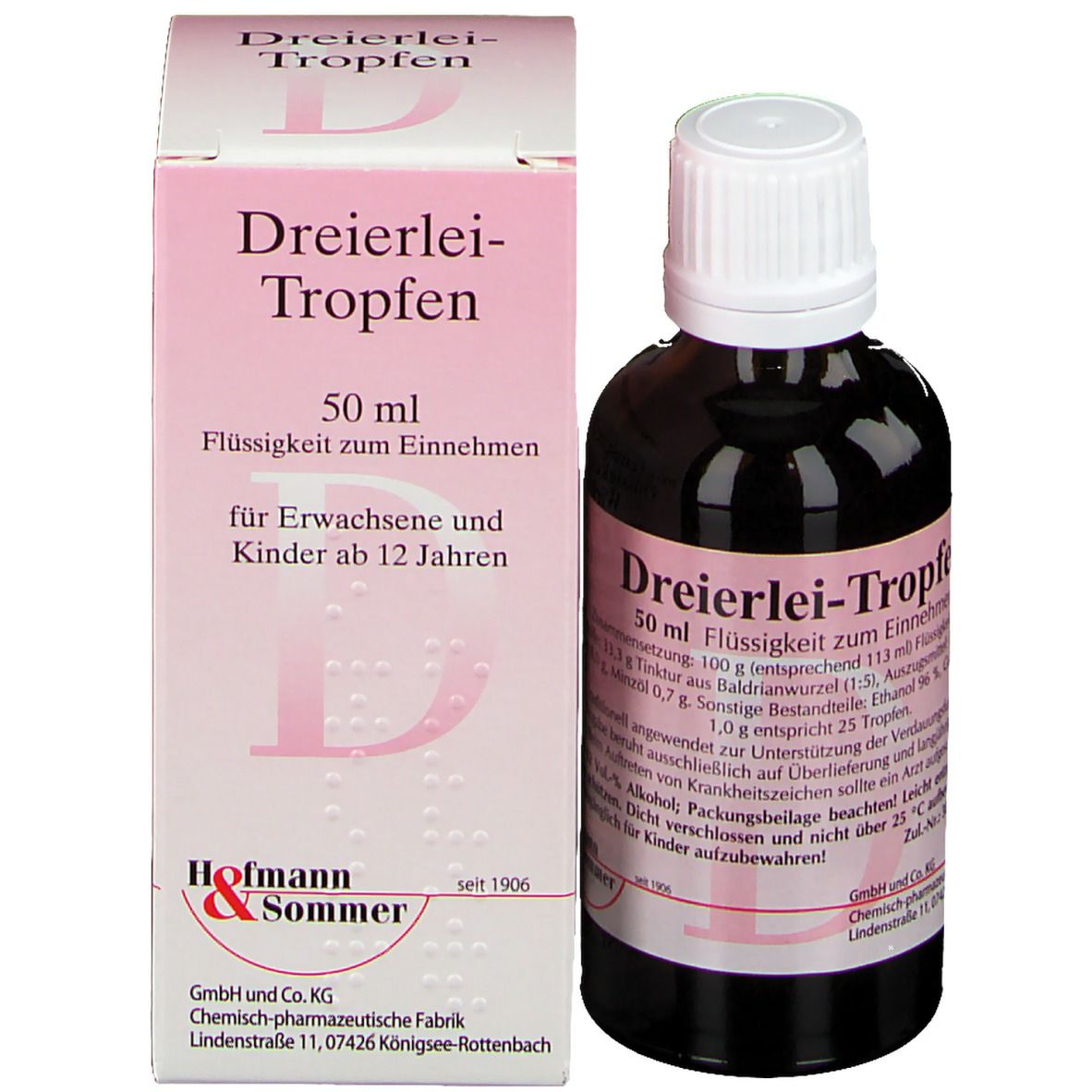 Dreierlei Tropfen
