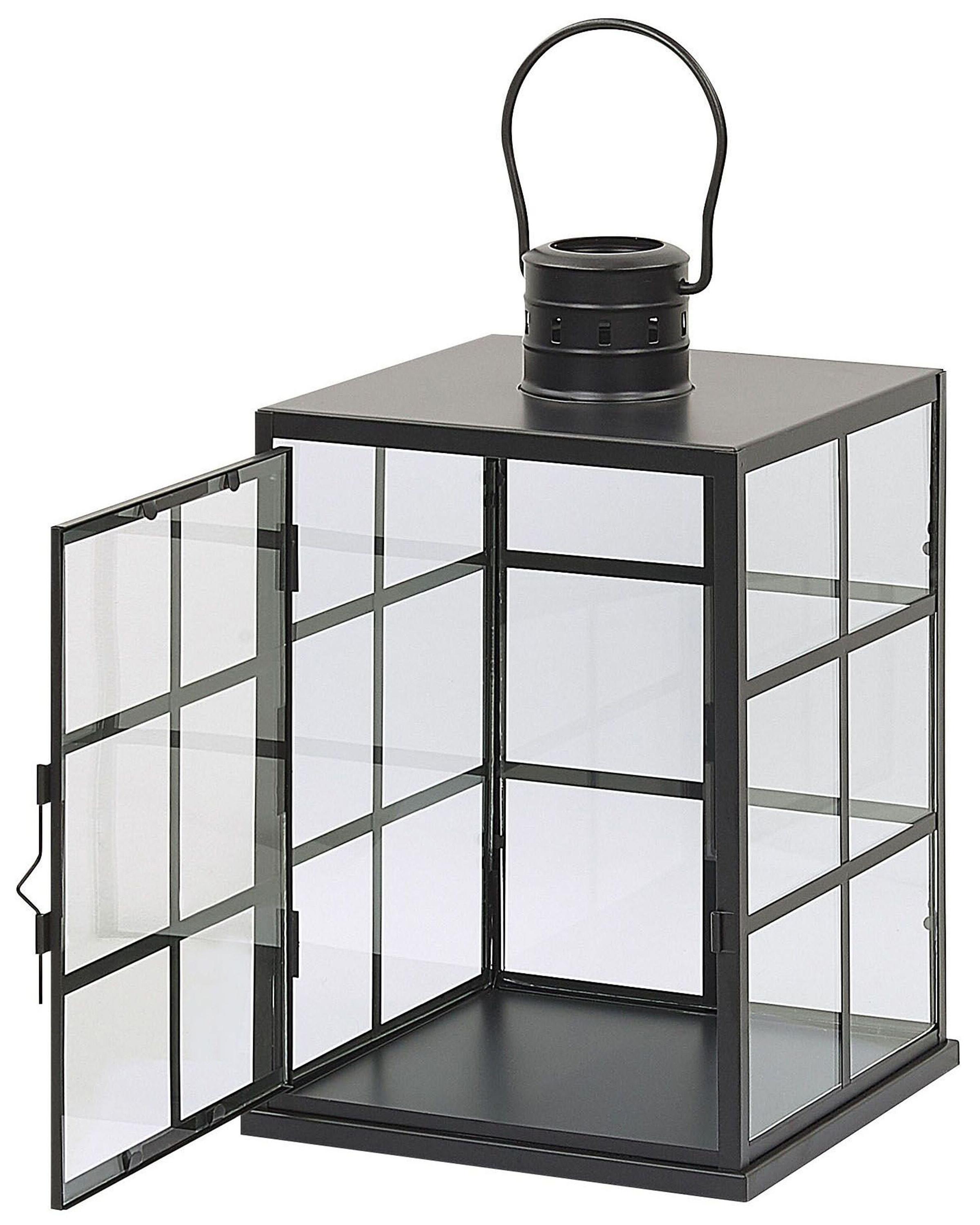 Lantaarn BINTAN Metaal 33 cm Zwart