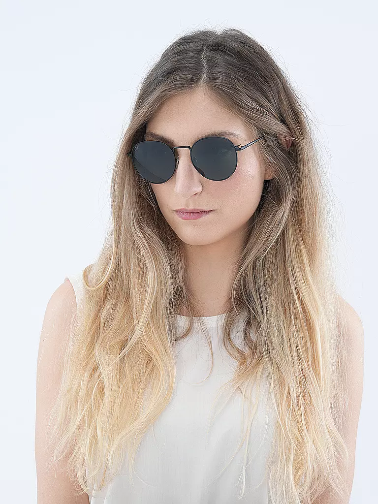 KAPTEN & SON Sonnenbrille LONDON LARGE SUMMERNIGHT schwarz