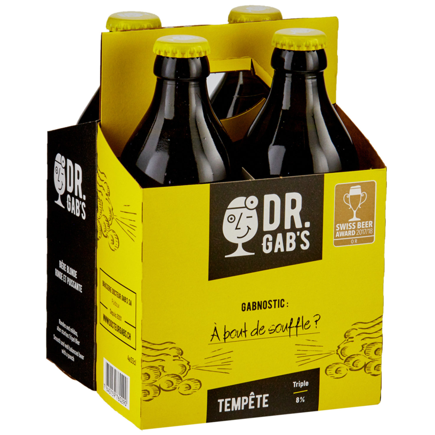Docteur Gab's Bier Tempête 4x33cl -132cl