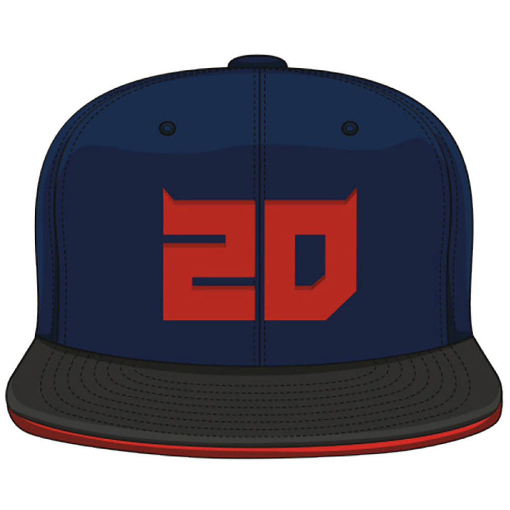 Fabio Quartararo - Casquette 20 Bleu / Rouge