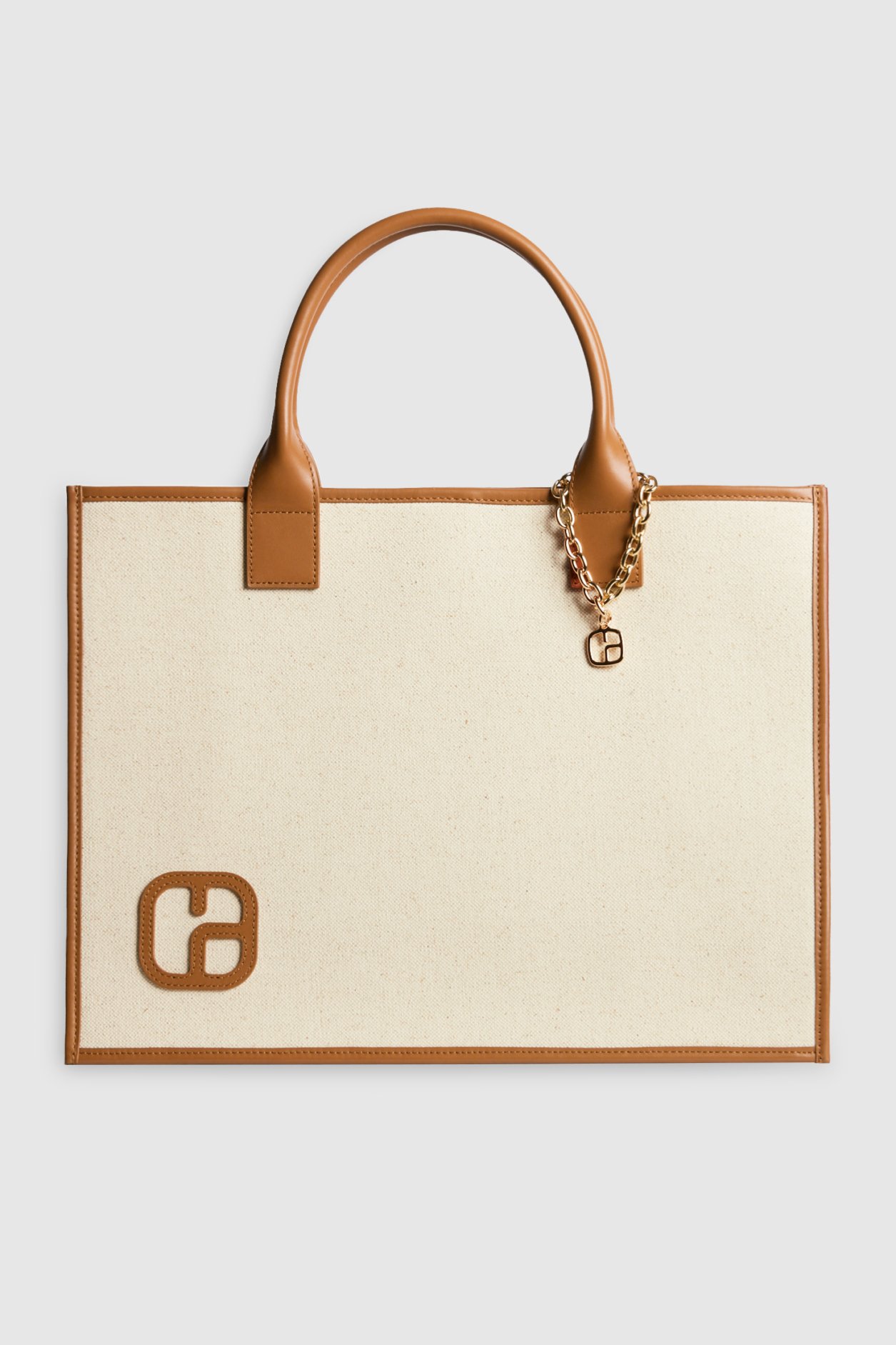 Sac cabas Auguste toile beige