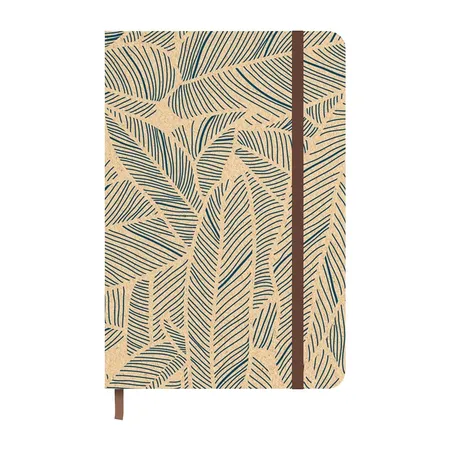 Idena Agenda Mini 2025 - Nature Leaves, 9 x 14 cm, FSC®-Mix