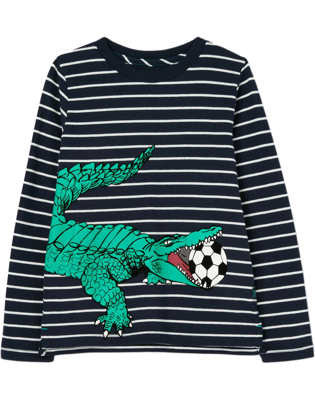 Langarmshirt FINLAY STRIPE CROCODILE in navy