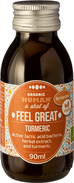Organic Human Shot Kurkuma (90 ml)