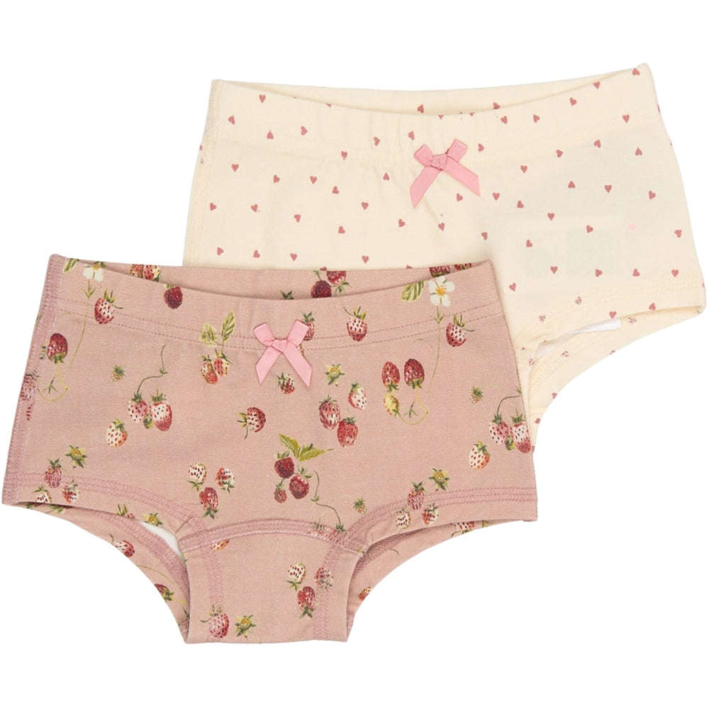 Køb Petit Piao Misty Rose Strawberry AOP PPStar Hipsters 2-pack